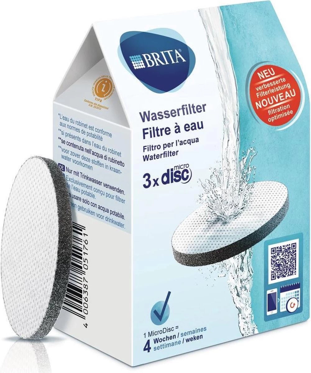 BRITA - Waterfilterpatroon MicroDisc 3-Pack - Afbeelding 6