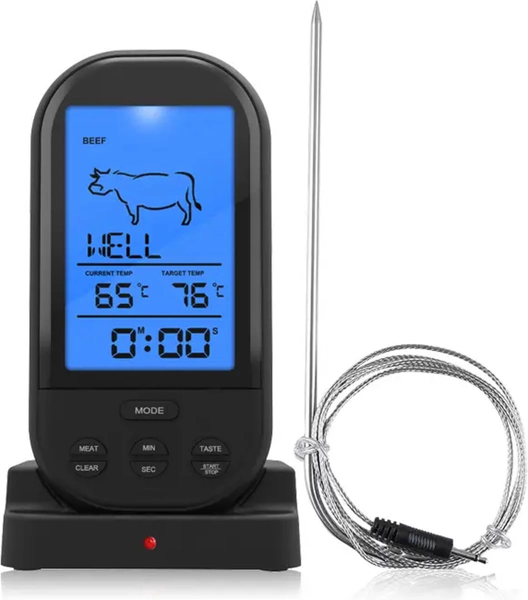 Vleesthermometer - Oventhermometer Ovenbestendig - Bbq Thermometer Koken - Kernthermometer - Thermapen - Meater Plus - Afbeelding 5