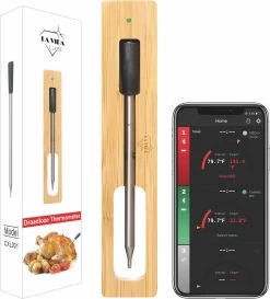 Draadloze Thermometer Met Bluetooth En App - Oven Thermometer - BBQ Thermometer - Keuken Thermometer