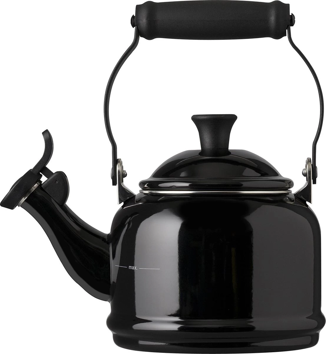 Le Creuset Demi Fluitketel - 1,1 L - Ebbenzwart