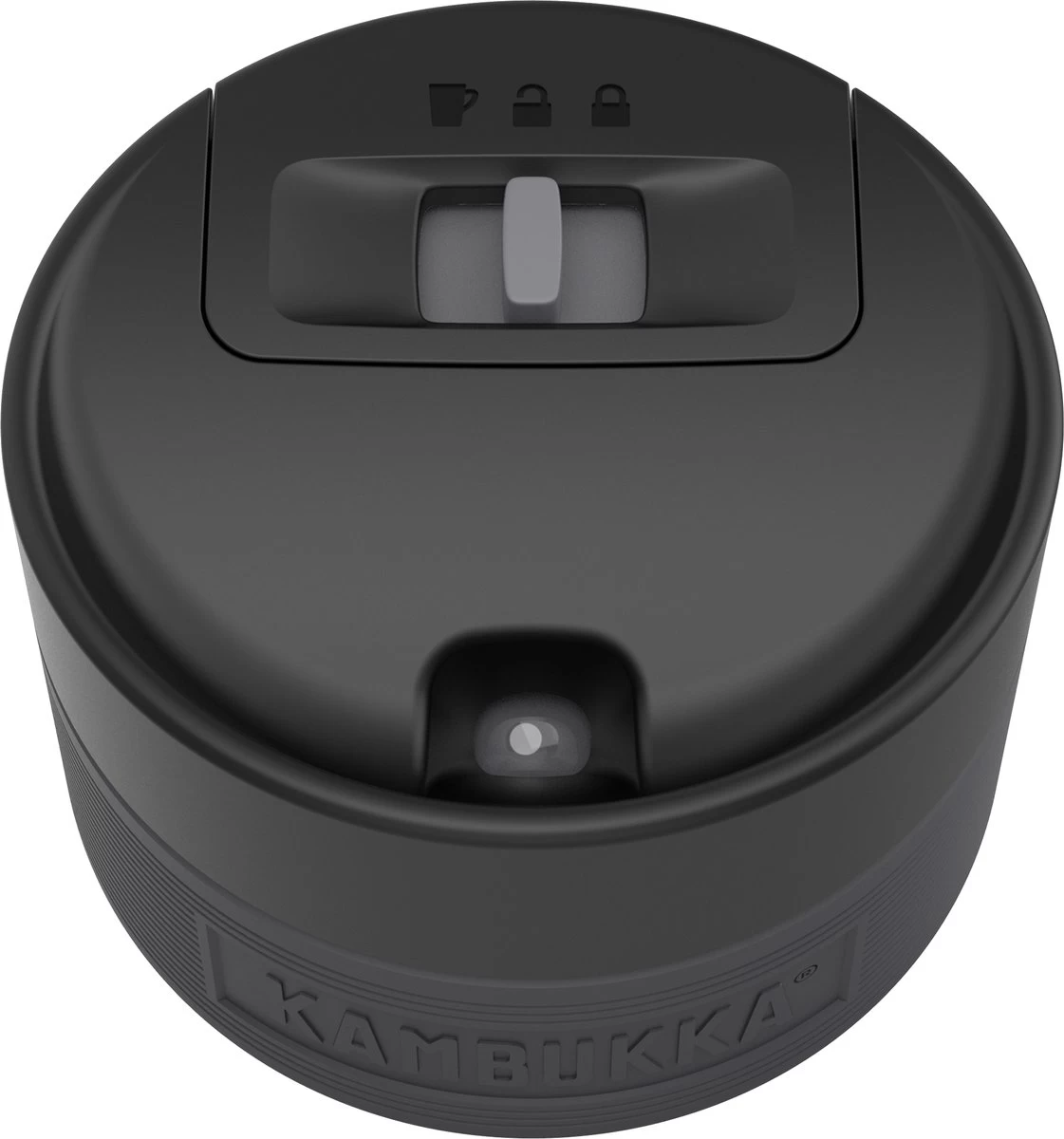 Kambukka Etna Thermosbeker 300 Ml - Makkelijk Reinigen - Lekvrije Koffiebeker - Pitch Black - Afbeelding 3