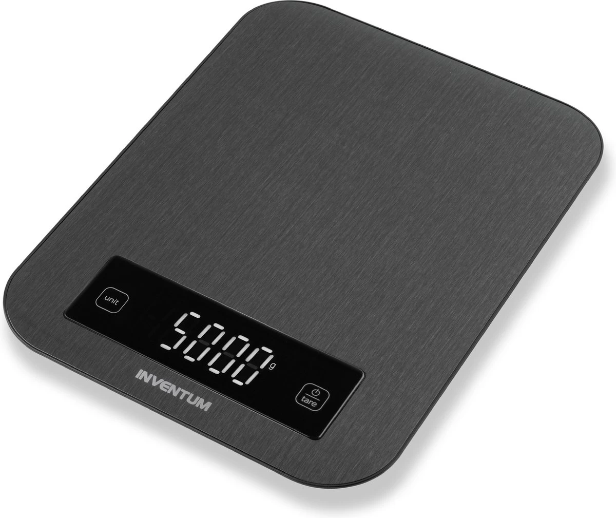 Inventum WS308B - Digitale Precisie Keukenweegschaal - Tot 10 Kg - Tarrafunctie - Zwart RVS - Afbeelding 2