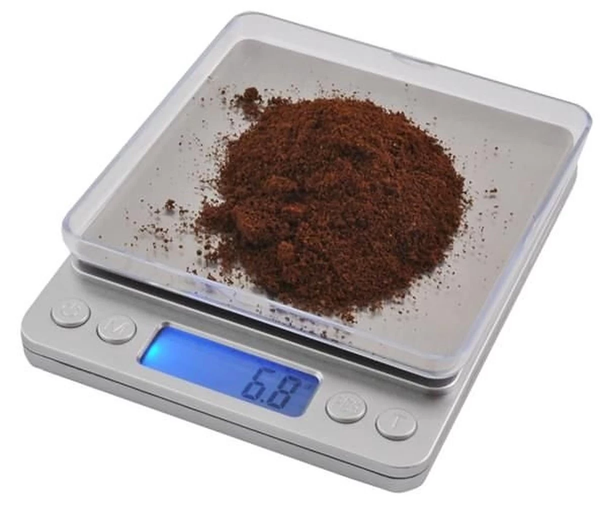 NiceGoodz Precisie Weegschaal - Digitale Keukenweegschaal - Max 1 Gram - Tot 2kg Nauwkeurig - Afbeelding 2