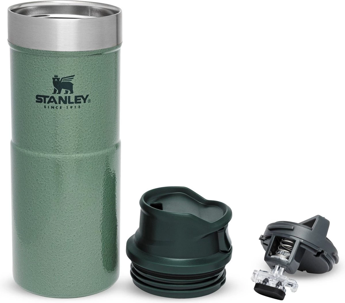 Stanley Trigger-Action Travel Mug 0.35L - Thermosfles - Hammertone Green - Afbeelding 14