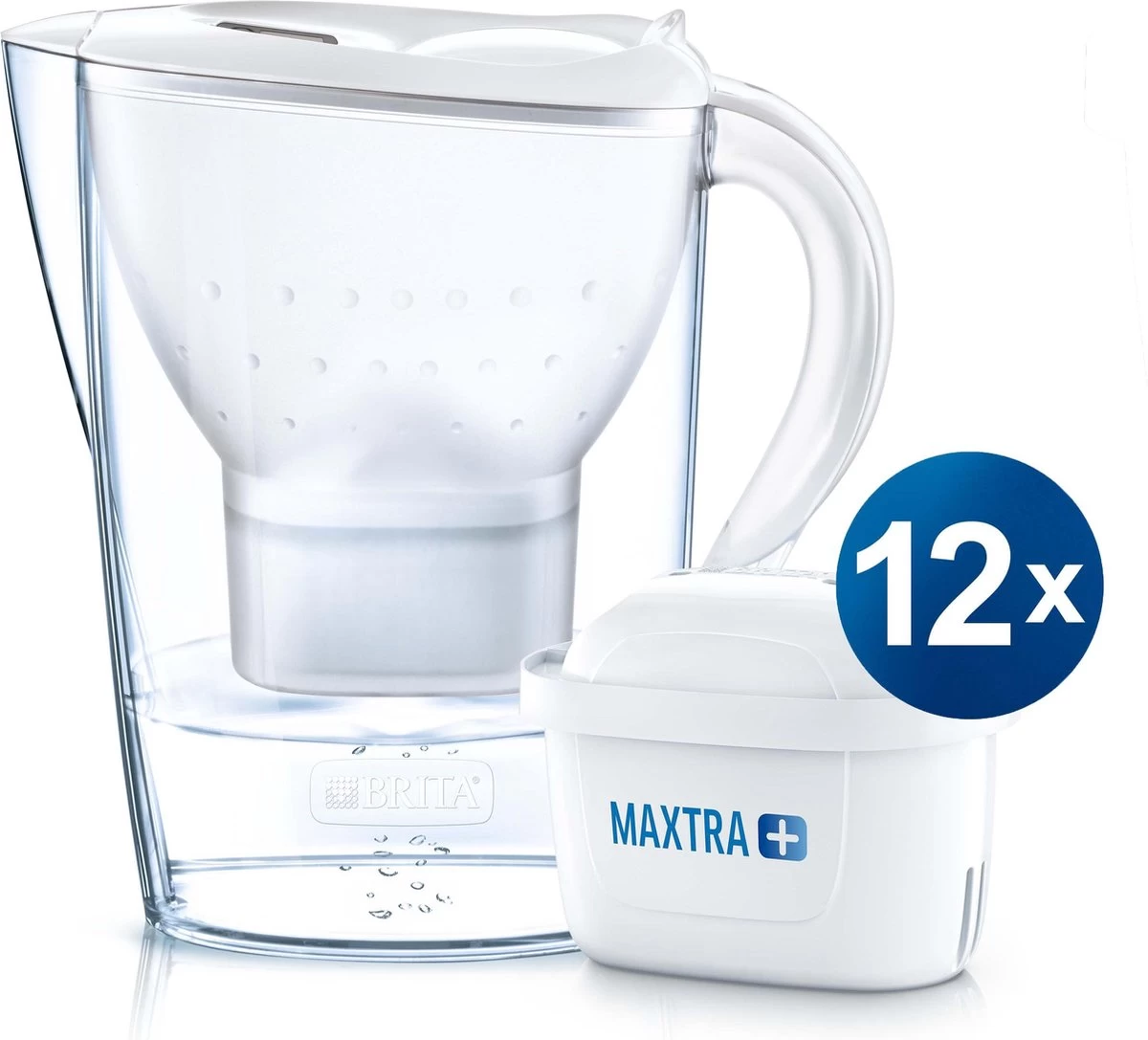 BRITA - Waterfilterkan Marella Cool - Wit - 2,4L + 12 MAXTRA+ Waterfilterpatronen - Afbeelding 16