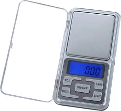 Digitale Precisie Keukenweegschaal - Van 0.01 Tot 200 Gram - Zilver