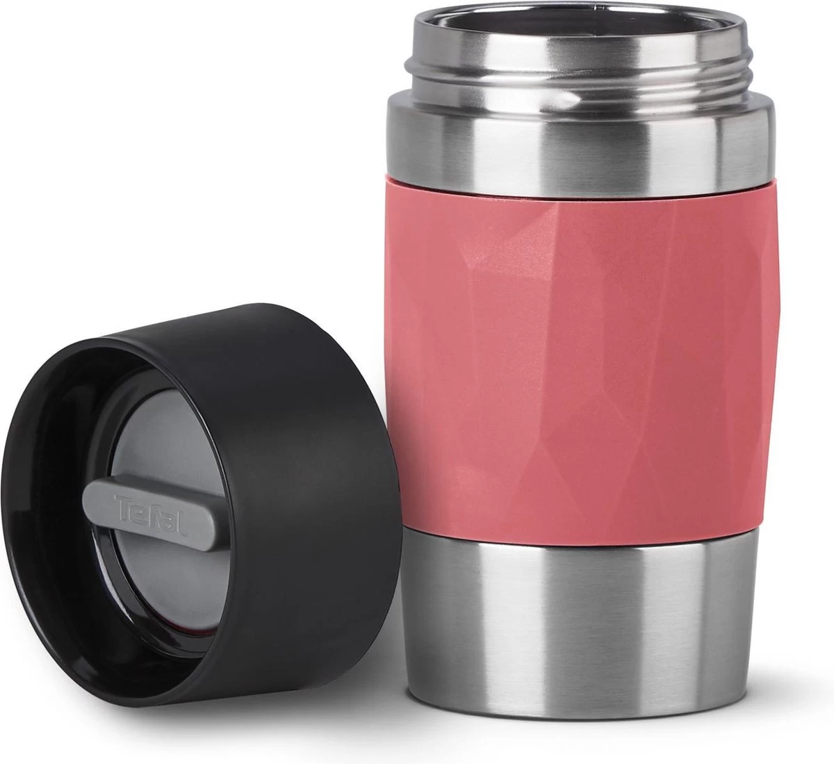 Tefal Compact Travel Mug Compact Thermosfles - 0,3 L - Koraal - Afbeelding 4
