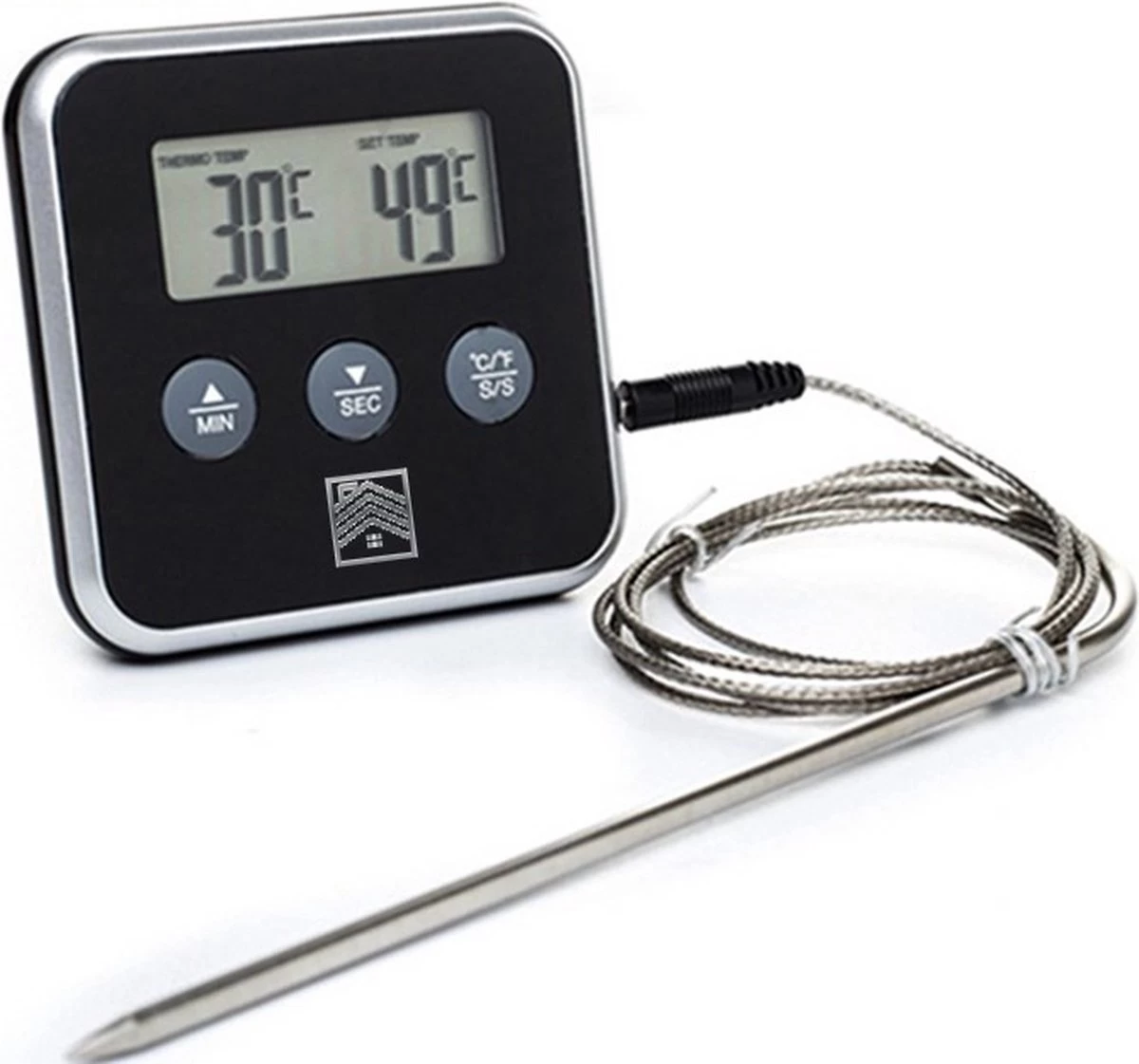 Auctic® DT-1000 - Vleesthermometer – BBQ Accesoires – Oventhermometer – BBQ Thermometer – Kernthermometer