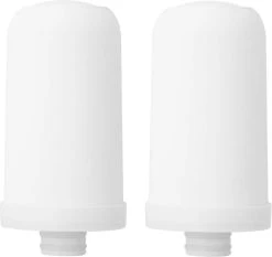 BOTC Filterpatronen - Voor Waterfilter Kraan - 2 Stuks - Waterfilterelementen - Kraan Waterfilterelementen - Gebruik Van Superabsorberend Materiaal