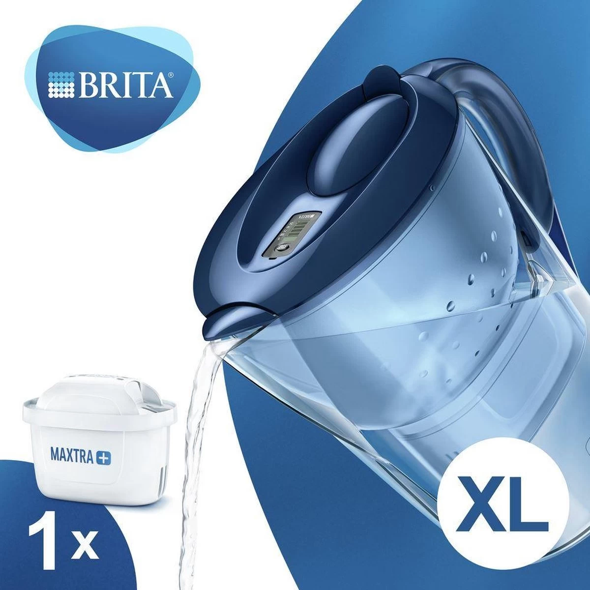 BRITA - Waterfilterkan Marella XL - Blauw - 3,5L - Afbeelding 13