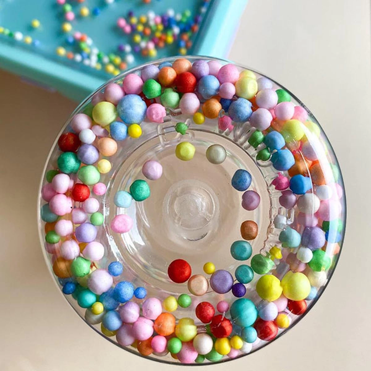 Drinkfles Macaron Popsicles Coral - Petit Monkey - Afbeelding 2