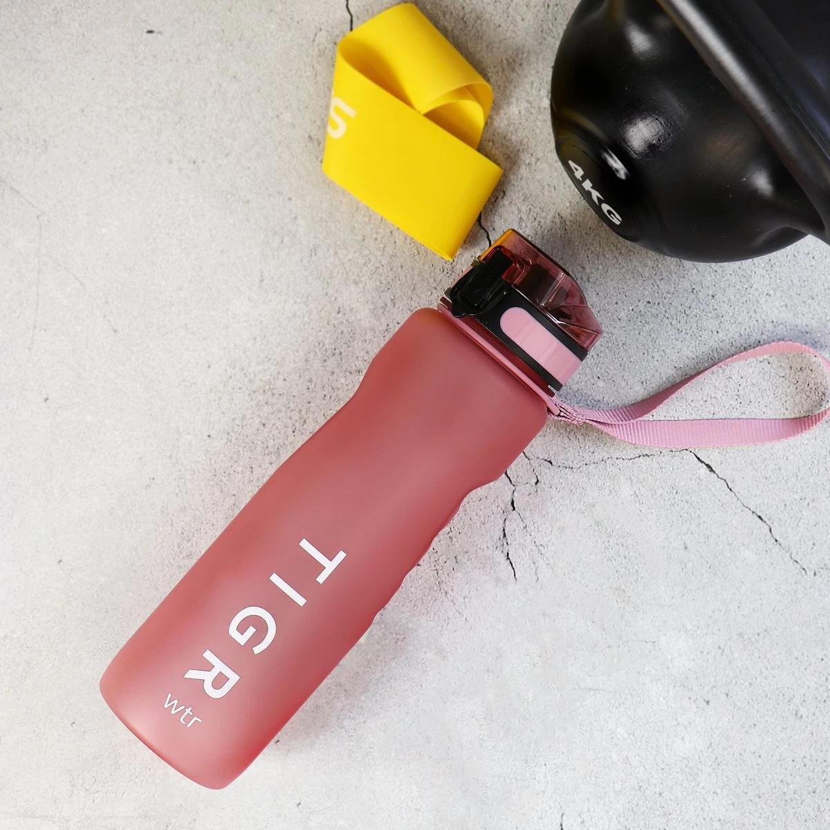 TIGR The Athlete - Drinkfles - Waterfles Met Fruit Filter - 1000ml - Groen - Met Mengbal Voor Shakes - Afbeelding 5