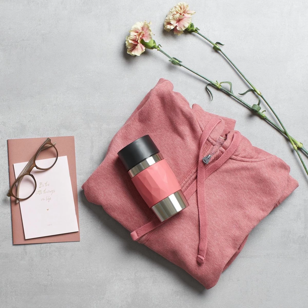 Tefal Compact Travel Mug Compact Thermosfles - 0,3 L - Koraal - Afbeelding 8