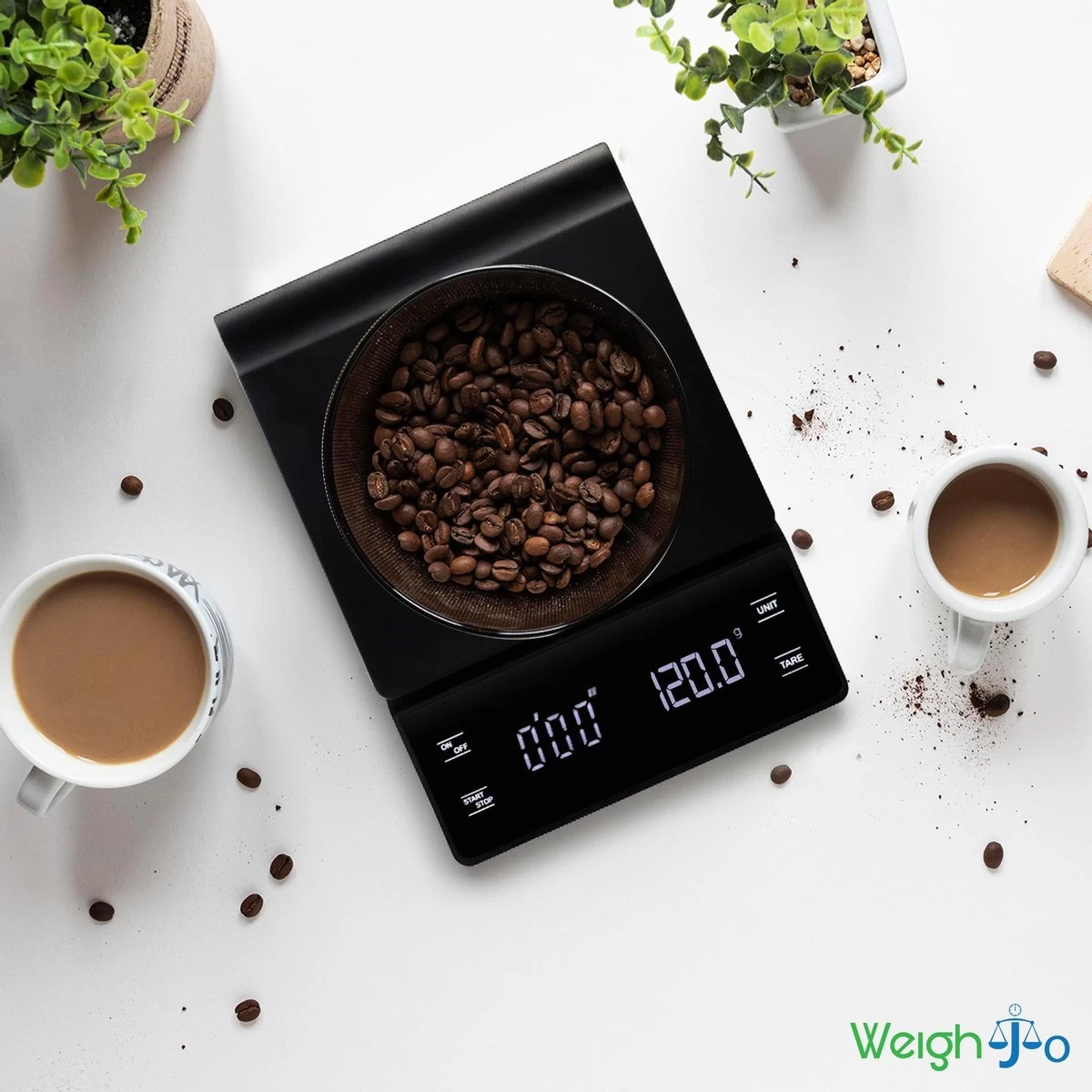 WeighJo Koffie Weegschaal - Digitale Keukenweegschaal - Precisieweegschaal - Barista - Afbeelding 5