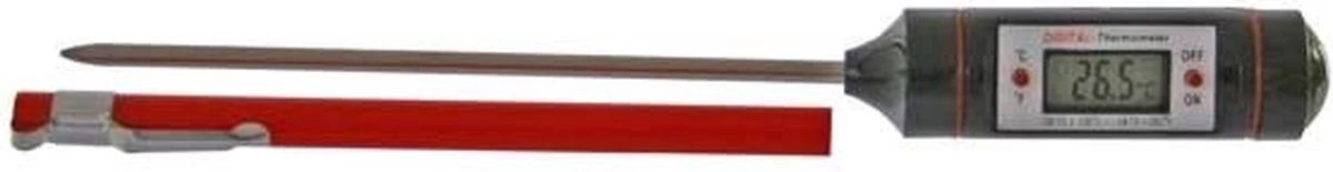 Merkloos Digitale Thermometer - Thermometer Keuken - Koken Bakken En Braden - Zwart - Afbeelding 7