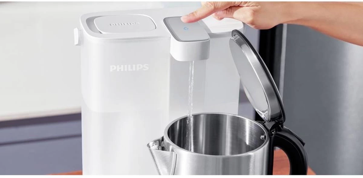 Philips Water Instant Water Filter - 3 L Inhoud, 1 L/min Snelle Doorstroming, Oplaadbaar Via USB-C - Afbeelding 5