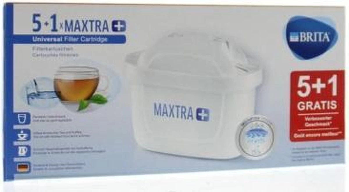 BRITA Maxtra Filterpatronen - 5+1-Pack - Afbeelding 7