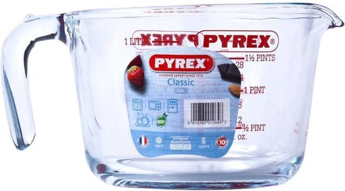 Maatbeker, Set Van 3 Stuks - Pyrex | Classic Prepware - Afbeelding 3