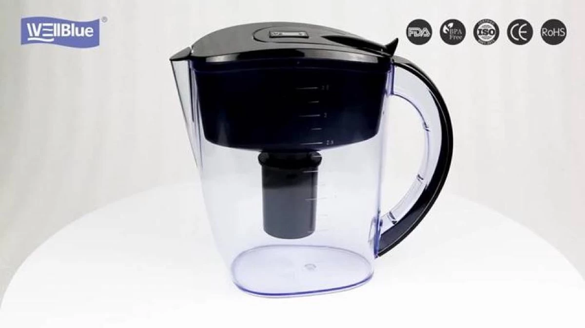 Alkaline WaterFilterkan - AlkaKan Voor Alkalisch/ Basisch Water | Met GRATIS PH-testpapier - Afbeelding 2