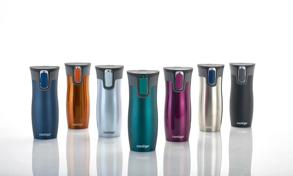 Contigo Westloop Drinkfles - Raspberry Pink - 470ml - Afbeelding 2