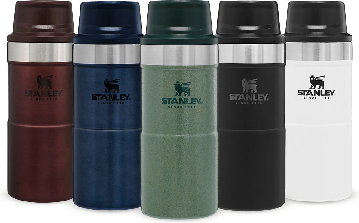 Stanley Trigger-Action Travel Mug 0.35L - Thermosfles - Hammertone Green - Afbeelding 11