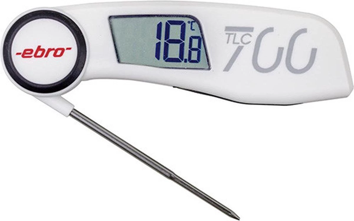 Thermometer Digitaal Geijkt -30 Tot +220°C Ebro TLC700