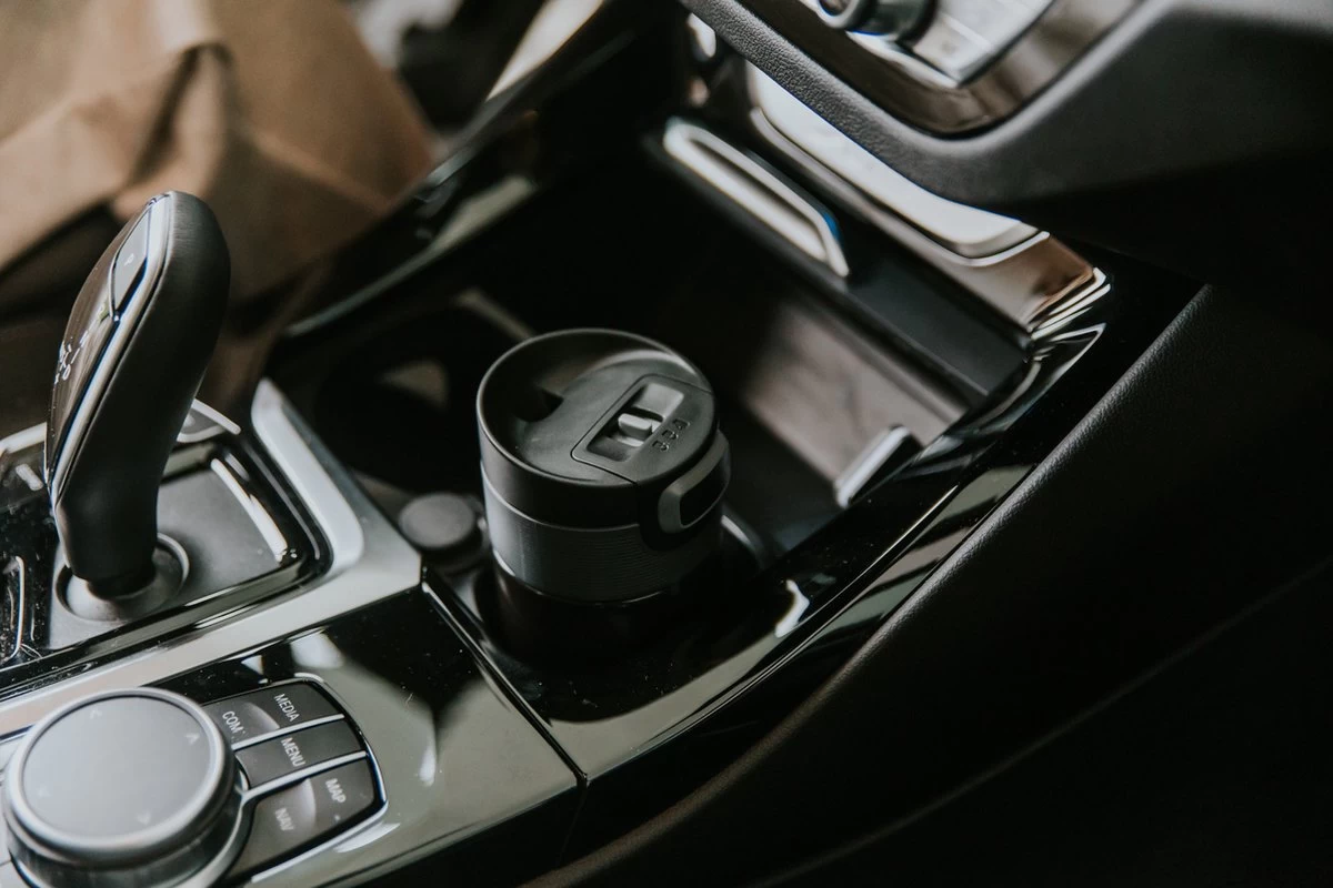 Kambukka Etna Thermosbeker 300 Ml - Makkelijk Reinigen - Lekvrije Koffiebeker - Pitch Black - Afbeelding 6