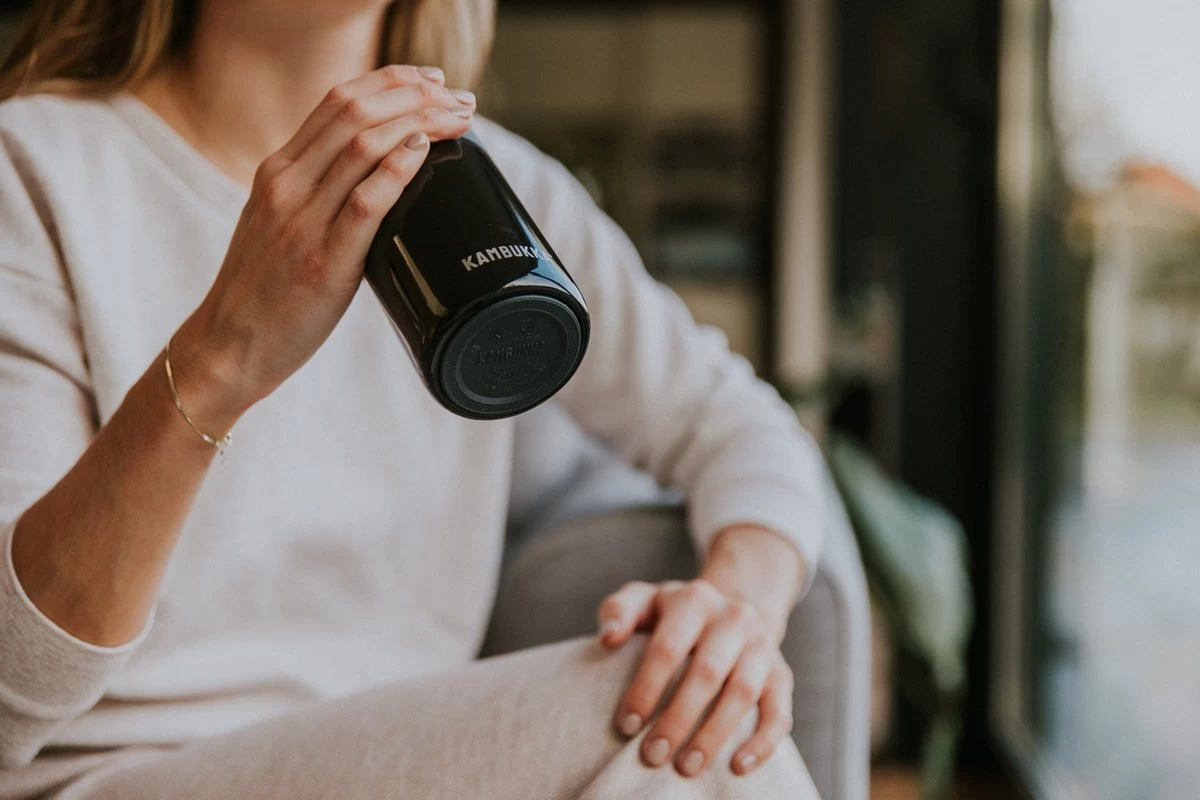 Kambukka Etna Thermosbeker 300 Ml - Makkelijk Reinigen - Lekvrije Koffiebeker - Pitch Black - Afbeelding 8