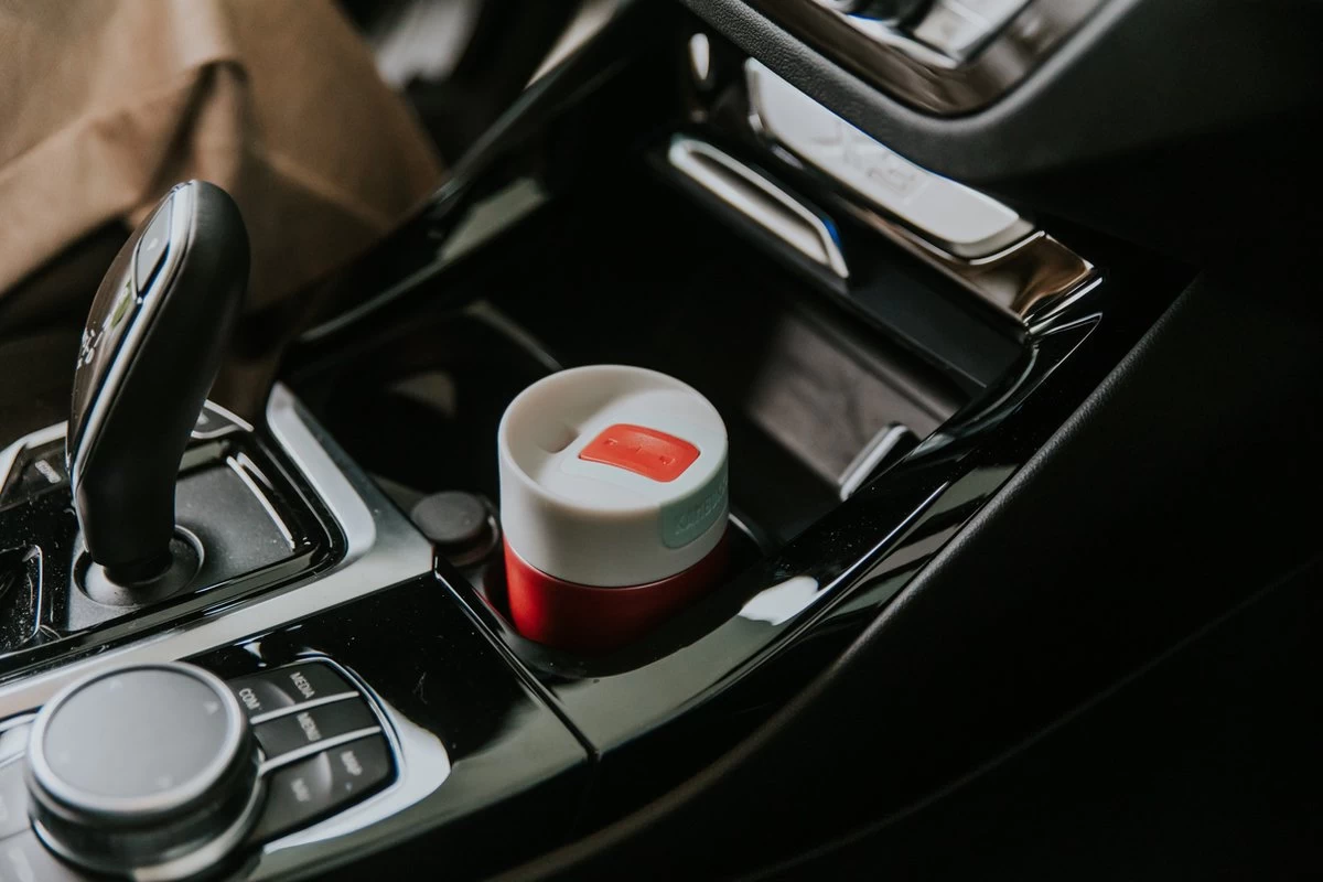 Kambukka Olympus Thermosbeker 300 Ml - Makkelijk Reinigen - Lekvrije Koffiebeker - RVS - Cherry Cake - Afbeelding 5