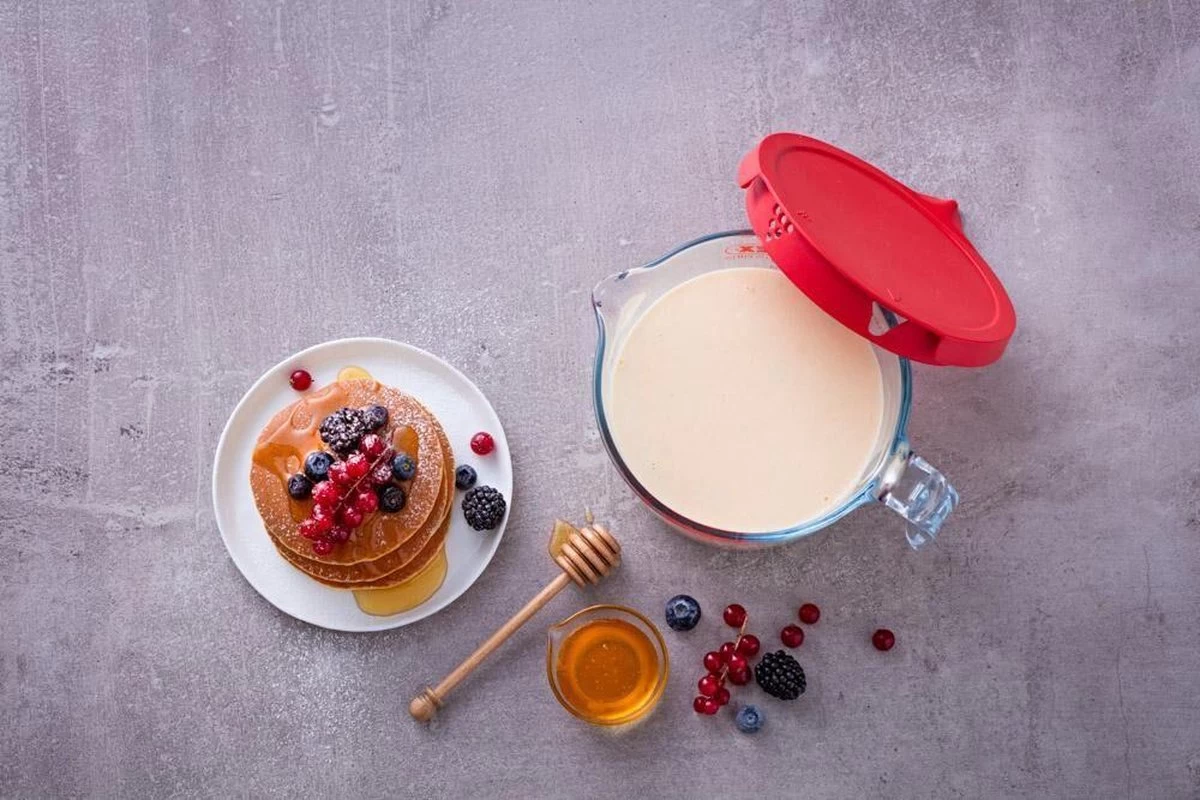 Maatbeker En Deksel, 1 Liter - Pyrex | Classic Prepware - Afbeelding 5