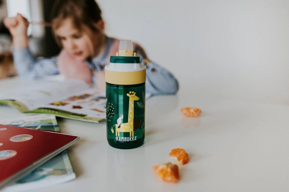 Kambukka Lagoon Drinkfles 400ml -Wild Safari Met Geïntegreerd Rietje - Afbeelding 14