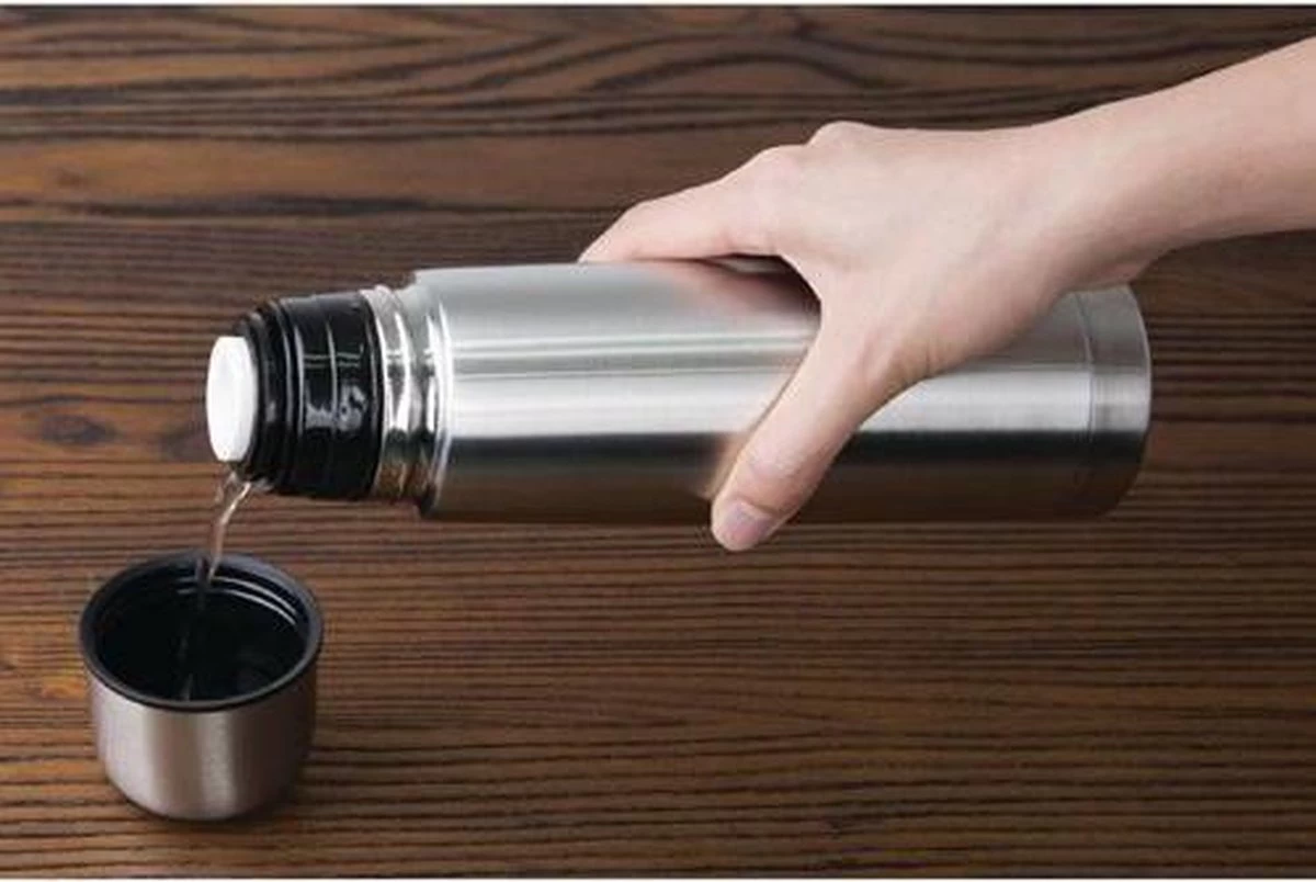 Isoleerfles RVS 500 Ml - Olympia - Thermosfles - Travel Mug - Afbeelding 3