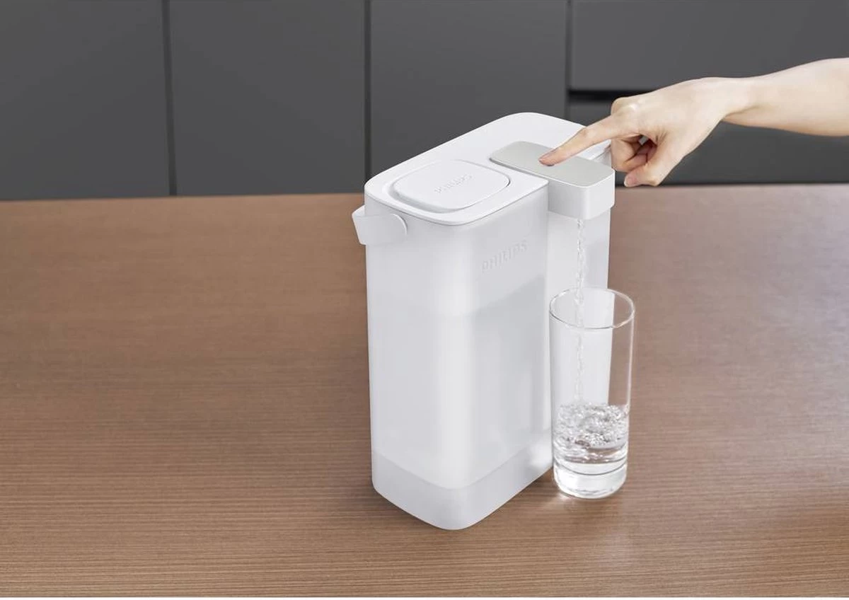 Philips Water Instant Water Filter - 3 L Inhoud, 1 L/min Snelle Doorstroming, Oplaadbaar Via USB-C - Afbeelding 10