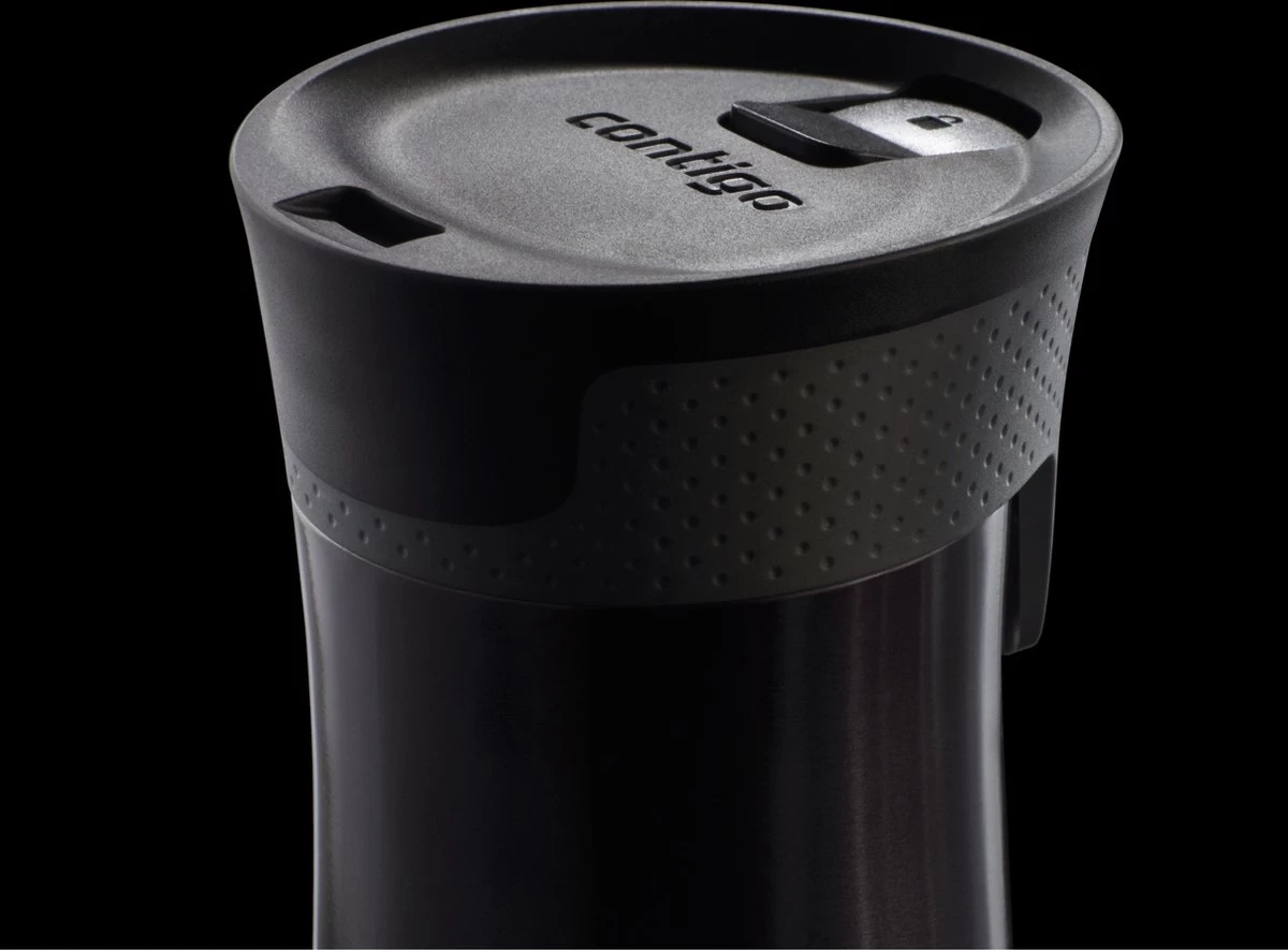 Contigo Westloop Drinkfles - Matte Black - 470ml - Zwart - Afbeelding 3