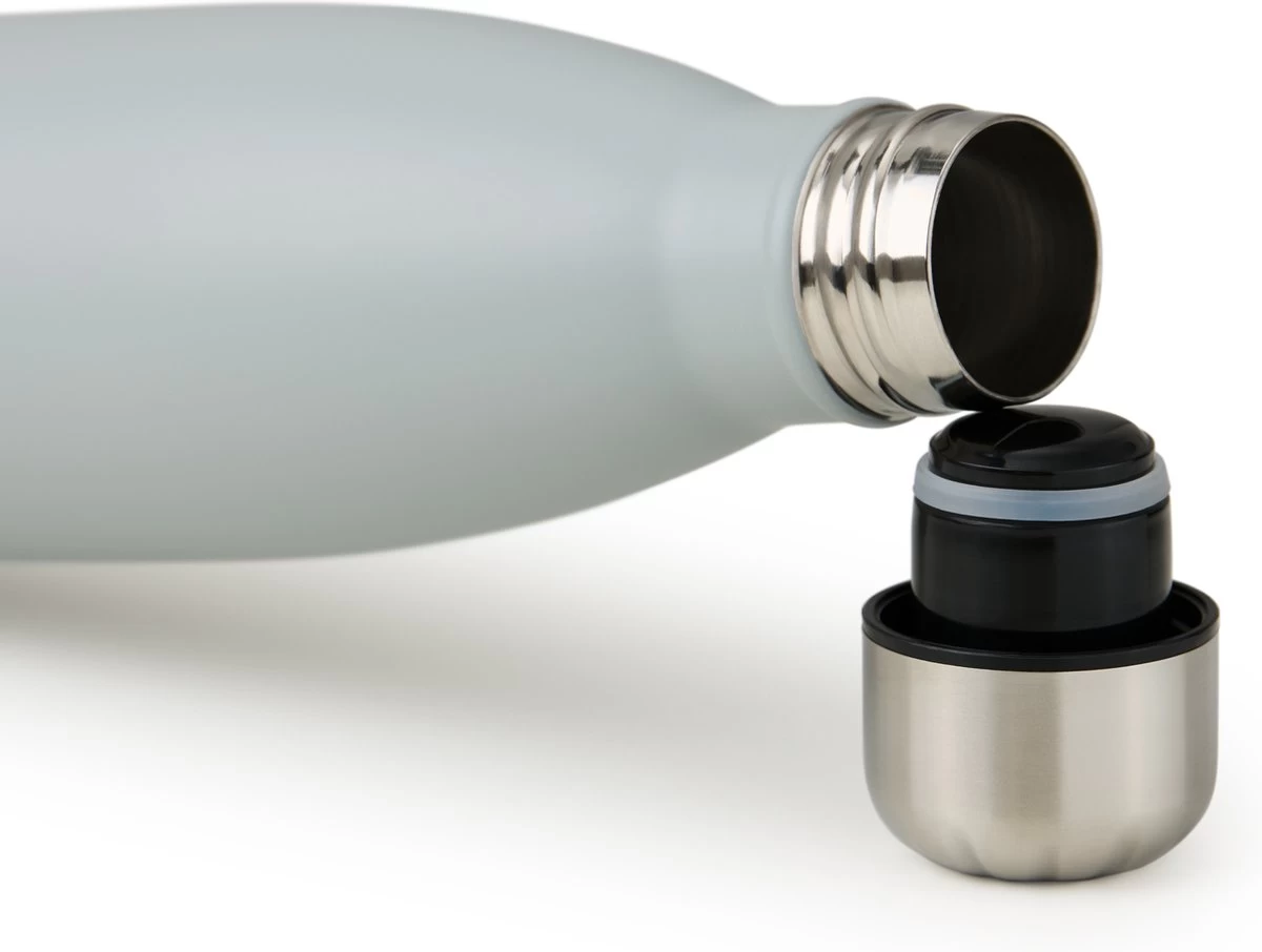 Blumtal Thermosfles - Met Dubbele Wand - Thermosbeker Koffie, Thee En Koele Dranken - Travel Mug - 500ml - Ultimate Grey - Grijs - Afbeelding 3