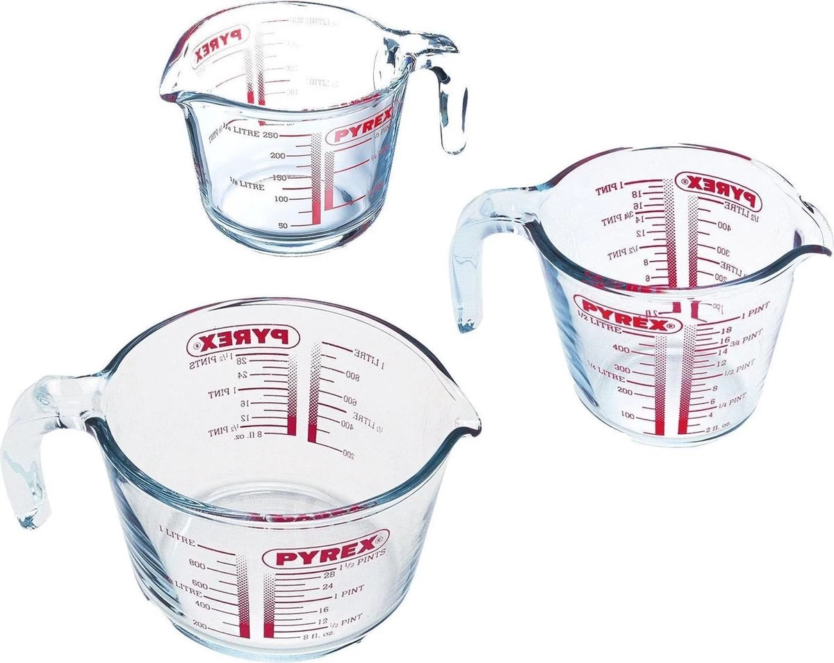 Maatbeker En Deksel, 1 Liter - Pyrex | Classic Prepware - Afbeelding 3
