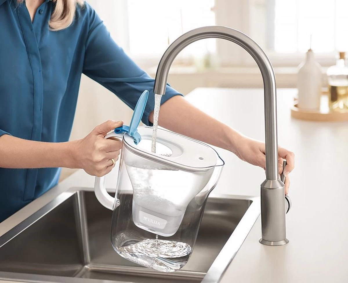 BRITA - Waterfilterkan Style Cool - Blauw - 2,4L + 3 MAXTRA+ Waterfilterpatronen - Afbeelding 10