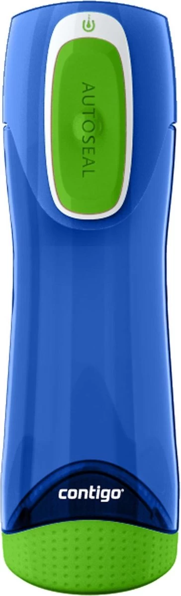 Contigo Swish Drinkfles - Cobalt Blue Green - 500ml