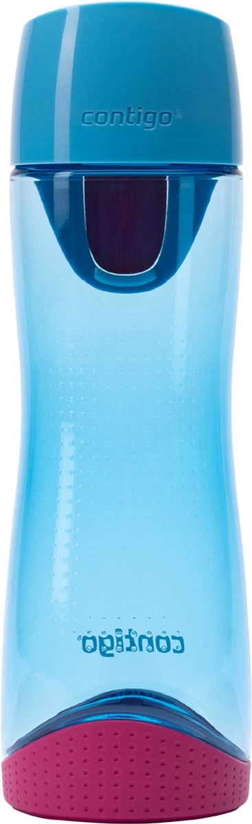 Contigo Swish Drinkfles - Cobalt Blue Green - 500ml - Afbeelding 2