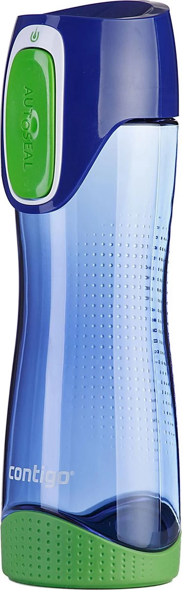 Contigo Swish Drinkfles - Cobalt Blue Green - 500ml - Afbeelding 9