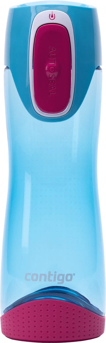 Contigo Swish Drinkfles - Cobalt Blue Green - 500ml - Afbeelding 16