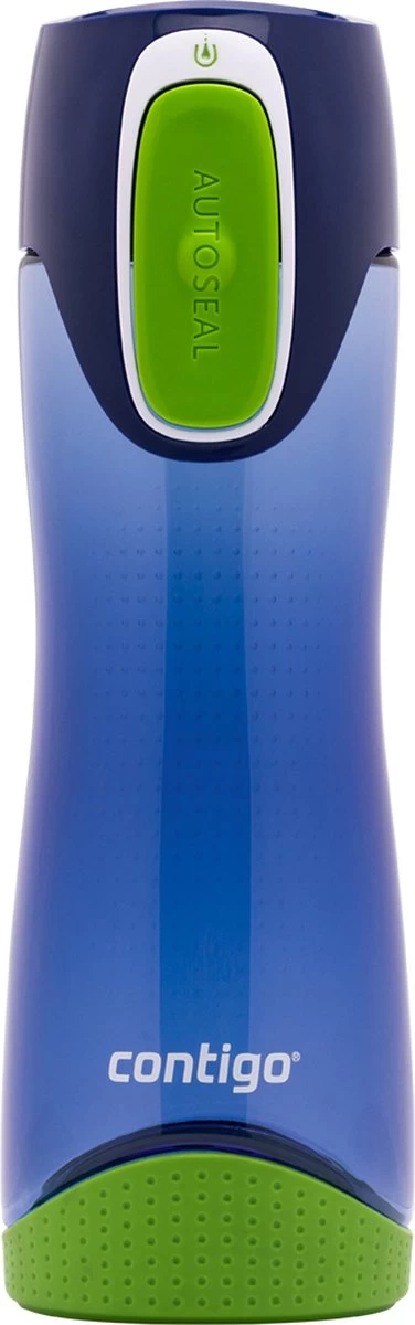 Contigo Swish Drinkfles - Cobalt Blue Green - 500ml - Afbeelding 17