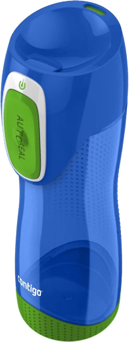 Contigo Swish Drinkfles - Cobalt Blue Green - 500ml - Afbeelding 5