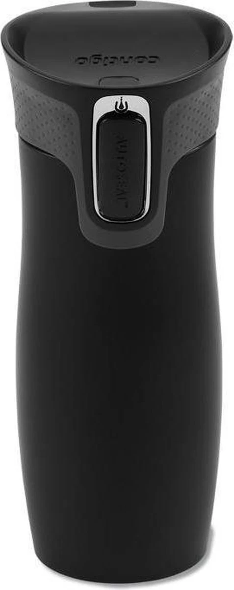 Contigo Westloop Drinkfles - Matte Black - 470ml - Zwart - Afbeelding 14