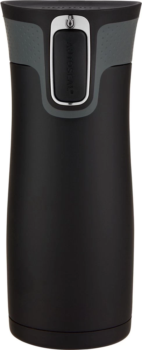 Contigo Westloop Drinkfles - Matte Black - 470ml - Zwart
