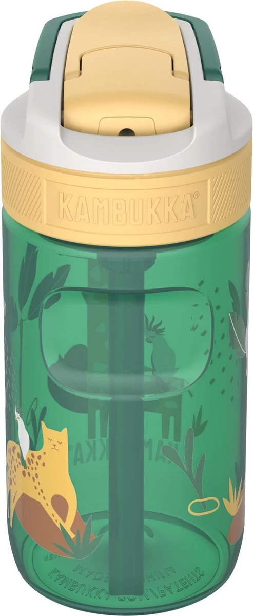 Kambukka Lagoon Drinkfles 400ml -Wild Safari Met Geïntegreerd Rietje - Afbeelding 8