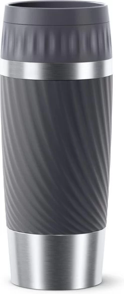 Tefal Travel Mug Easy Twist Thermobeker - Antraciet - 0,36 Liter