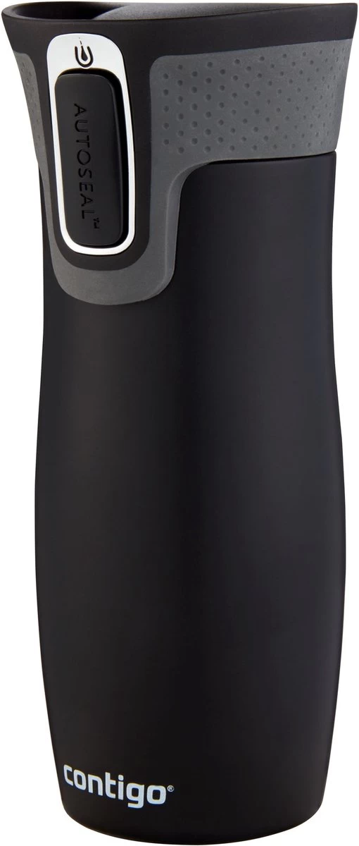 Contigo Westloop Drinkfles - Matte Black - 470ml - Zwart - Afbeelding 15