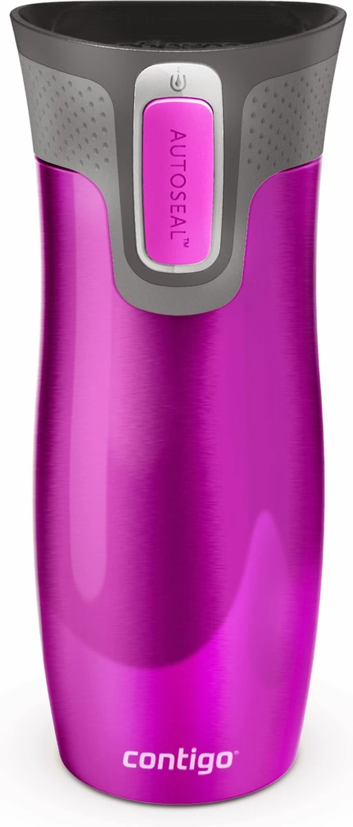Contigo Westloop Drinkfles - Raspberry Pink - 470ml - Afbeelding 17