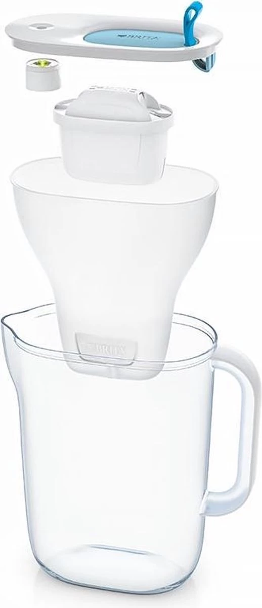 BRITA - Waterfilterkan Style Cool - Blauw - 2,4L + 3 MAXTRA+ Waterfilterpatronen - Afbeelding 9